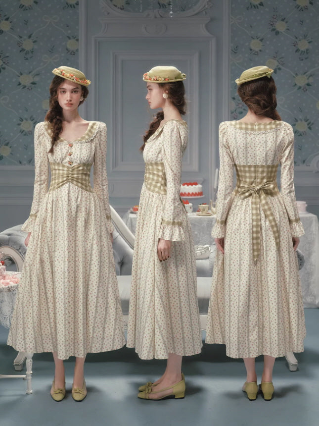 Meadow Heirloom Floral Corset Dress