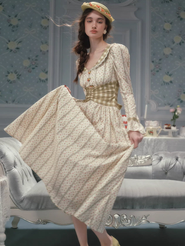 Meadow Heirloom Floral Corset Dress