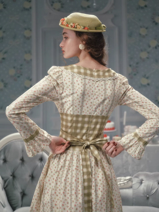 Meadow Heirloom Floral Corset Dress