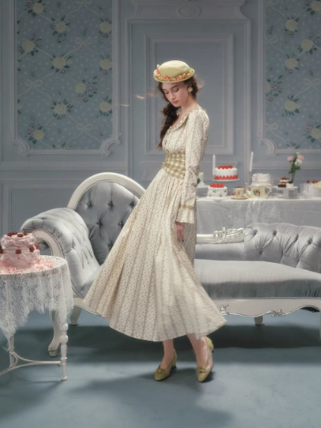 Meadow Heirloom Floral Corset Dress