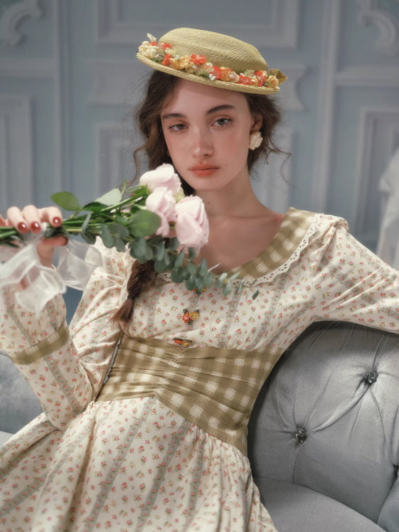 Meadow Heirloom Floral Corset Dress