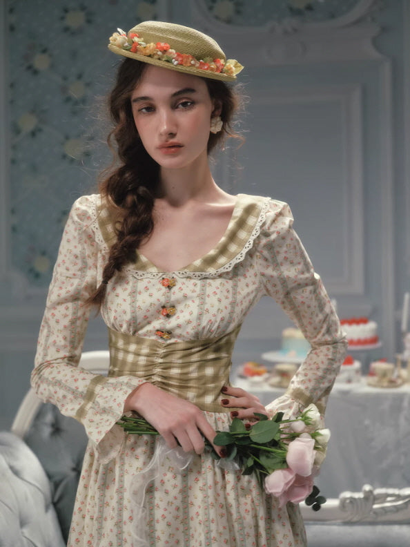 Meadow Heirloom Floral Corset Dress