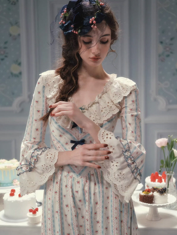 Bluebell Whisper Ribbon Dress