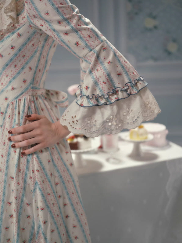 Bluebell Whisper Ribbon Dress