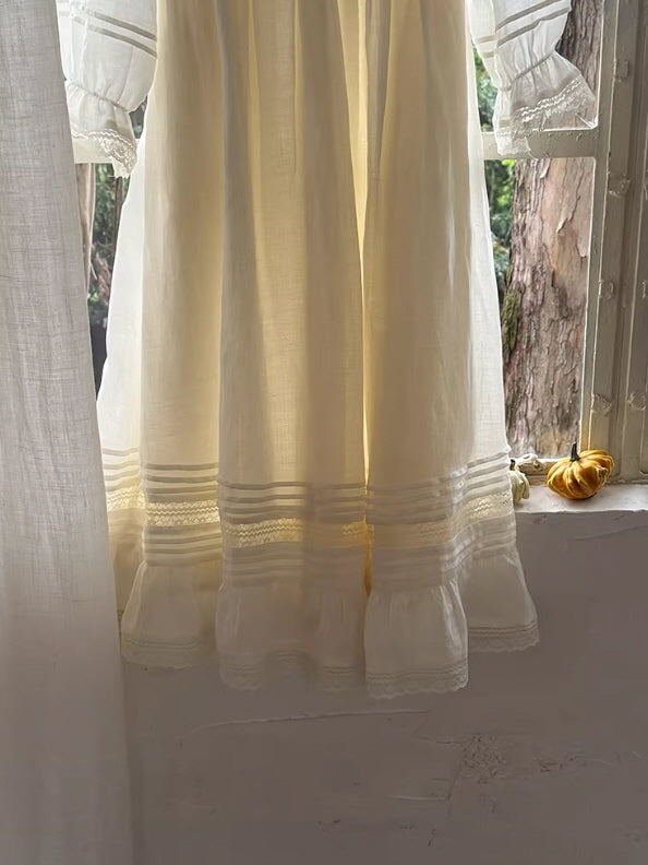 White Lily Heirloom Embroidery Dress