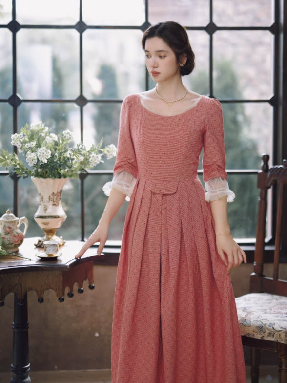 French Vintage Cottagecore Princess Dress