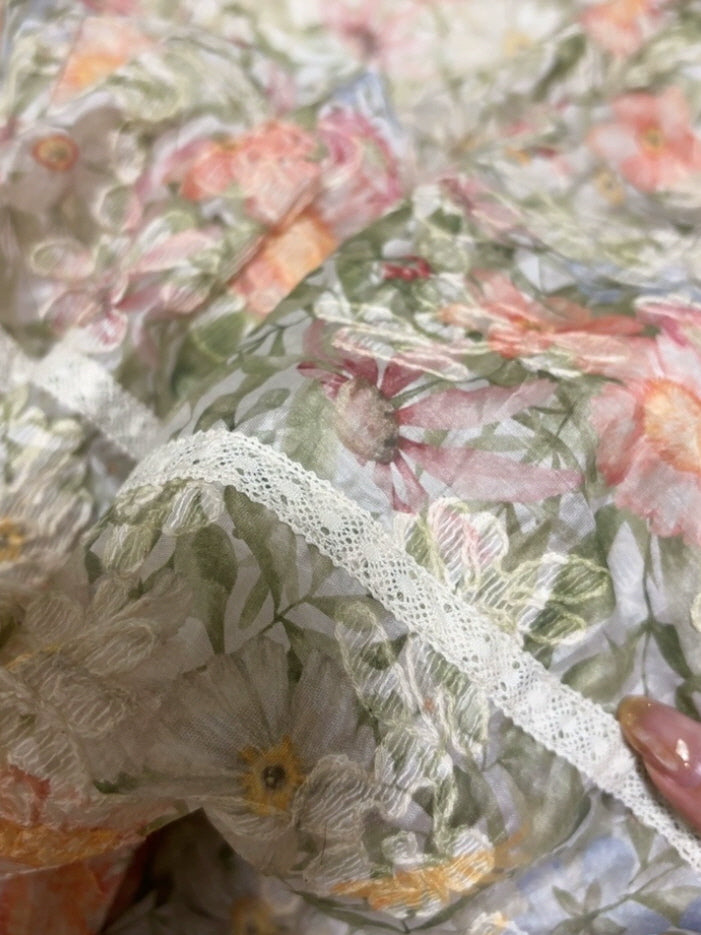 Enchanted Garden Floral Maxi Dress