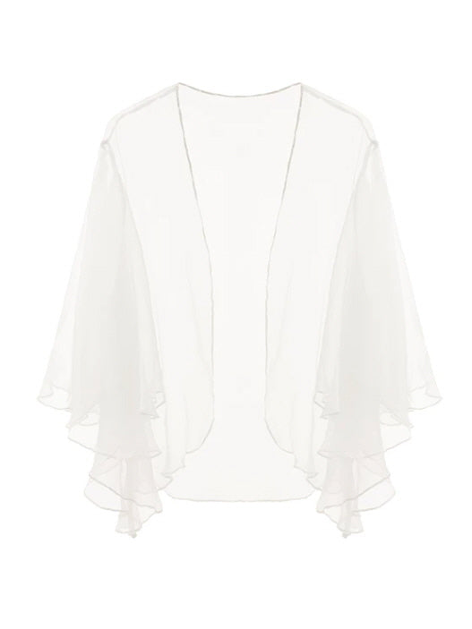 Enchanted Petal Ruffle Dress
