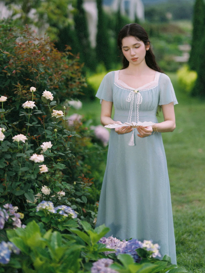 Bluebell Garden Lace Maxi Dress