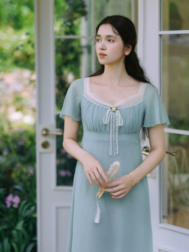Bluebell Garden Lace Maxi Dress