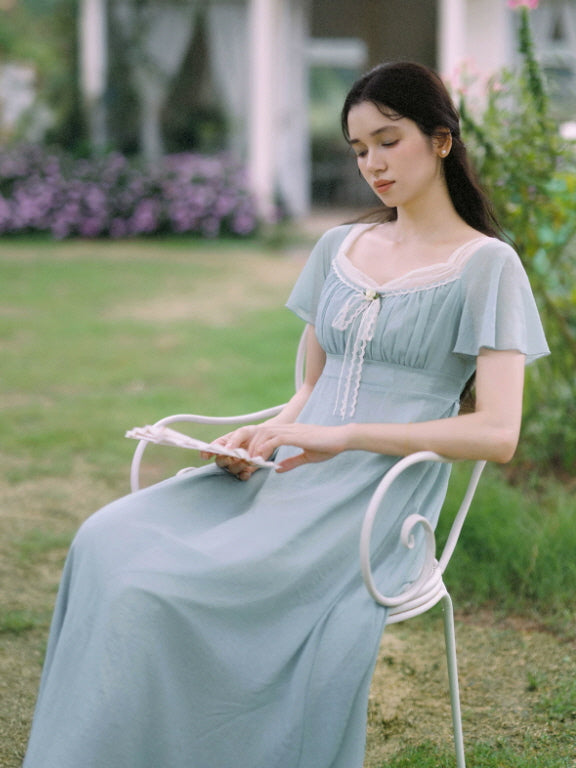 Bluebell Garden Lace Maxi Dress