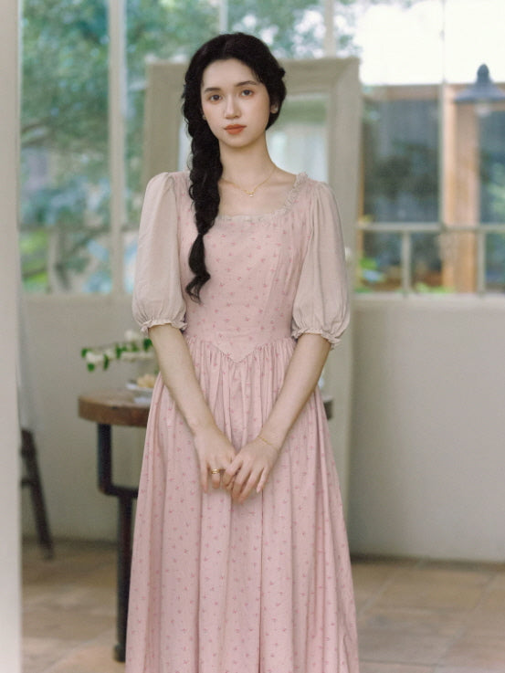 Rose Cottage Cotton Floral Maxi Dress