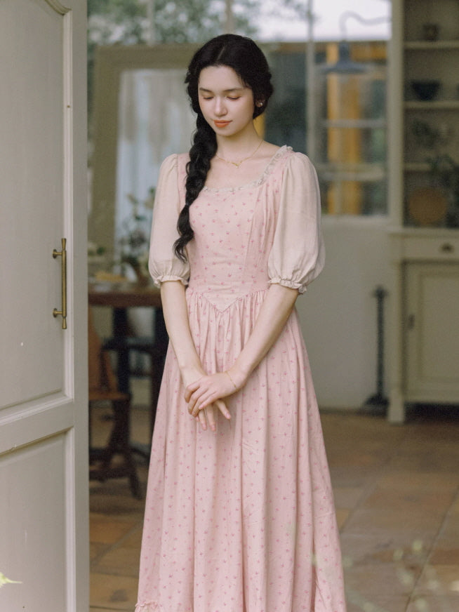 Rose Cottage Cotton Floral Maxi Dress