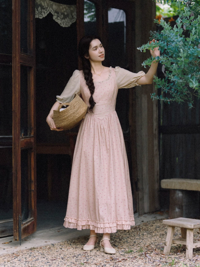 Rose Cottage Cotton Floral Maxi Dress