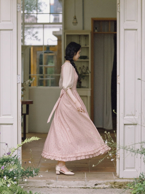 Rose Cottage Cotton Floral Maxi Dress