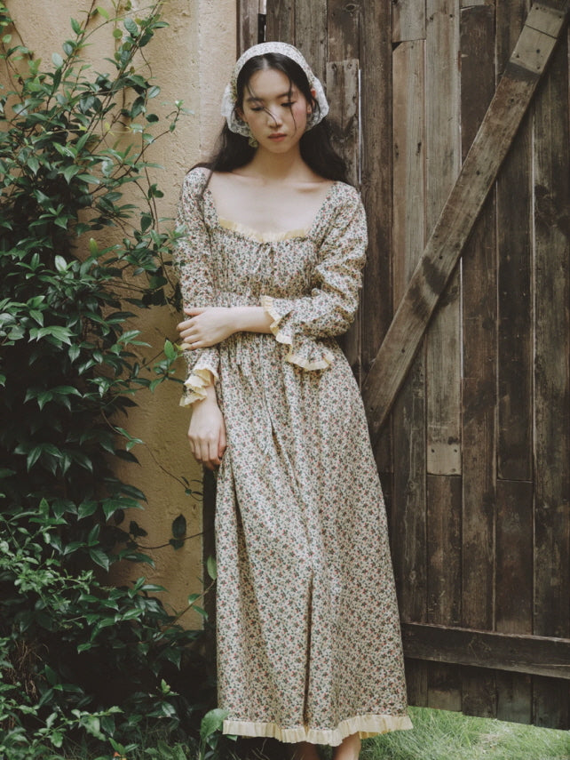 Meadow Cottage Floral Cotton Nightgown