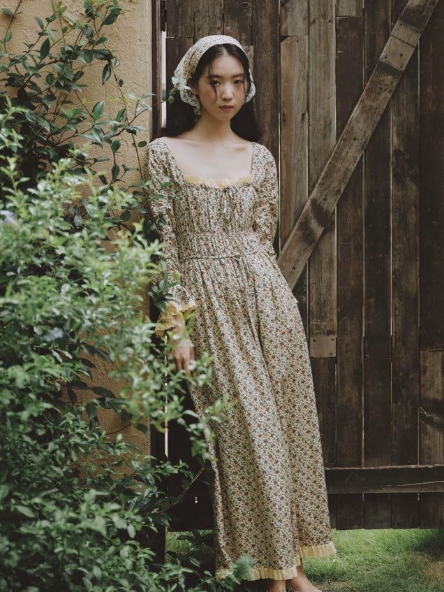 Meadow Cottage Floral Cotton Nightgown