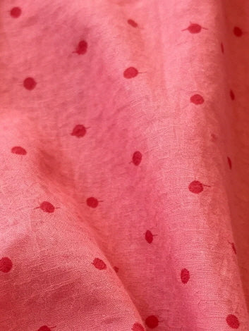 Vintage Dot Cotton Pajama Set