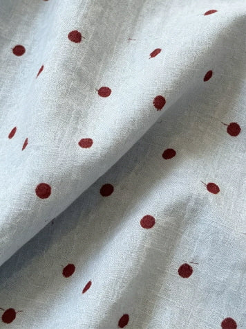 Vintage Dot Cotton Pajama Set