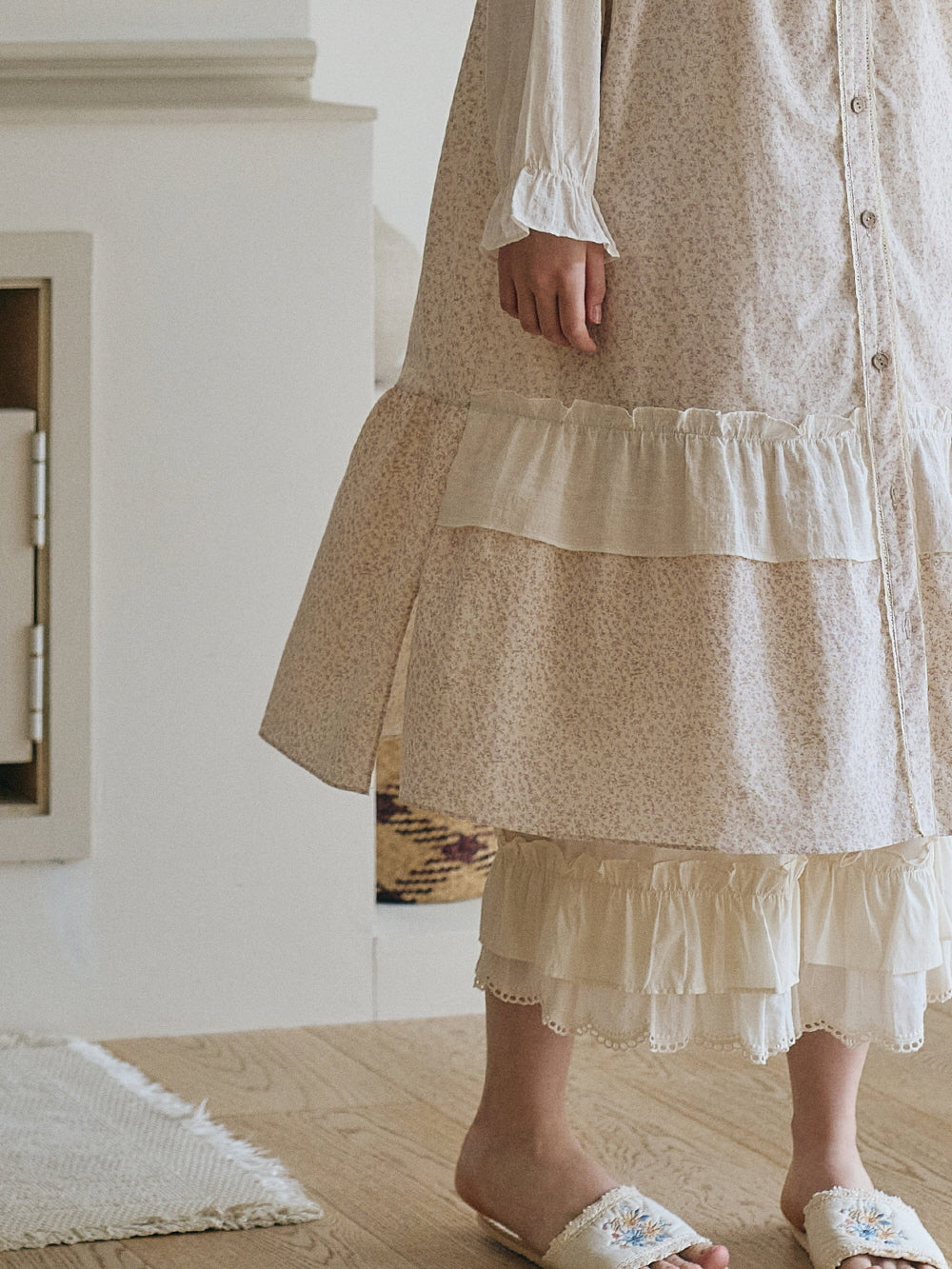 Dreamy Vintage Floral Nightgown