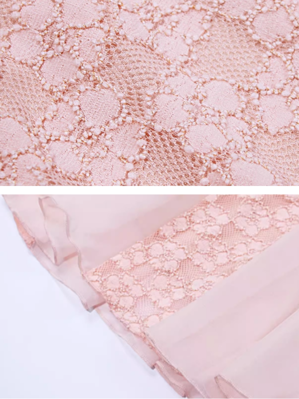 Blush Lace Fairy Dress