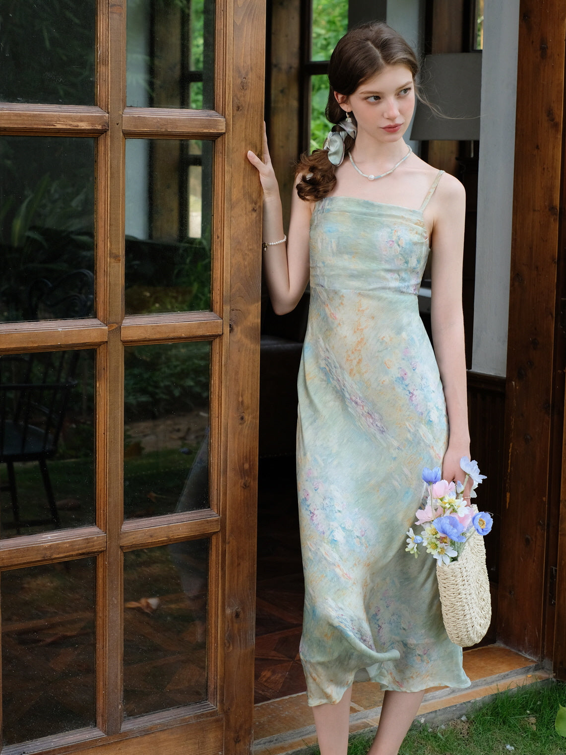 Water Lily Whisper Summer Dress