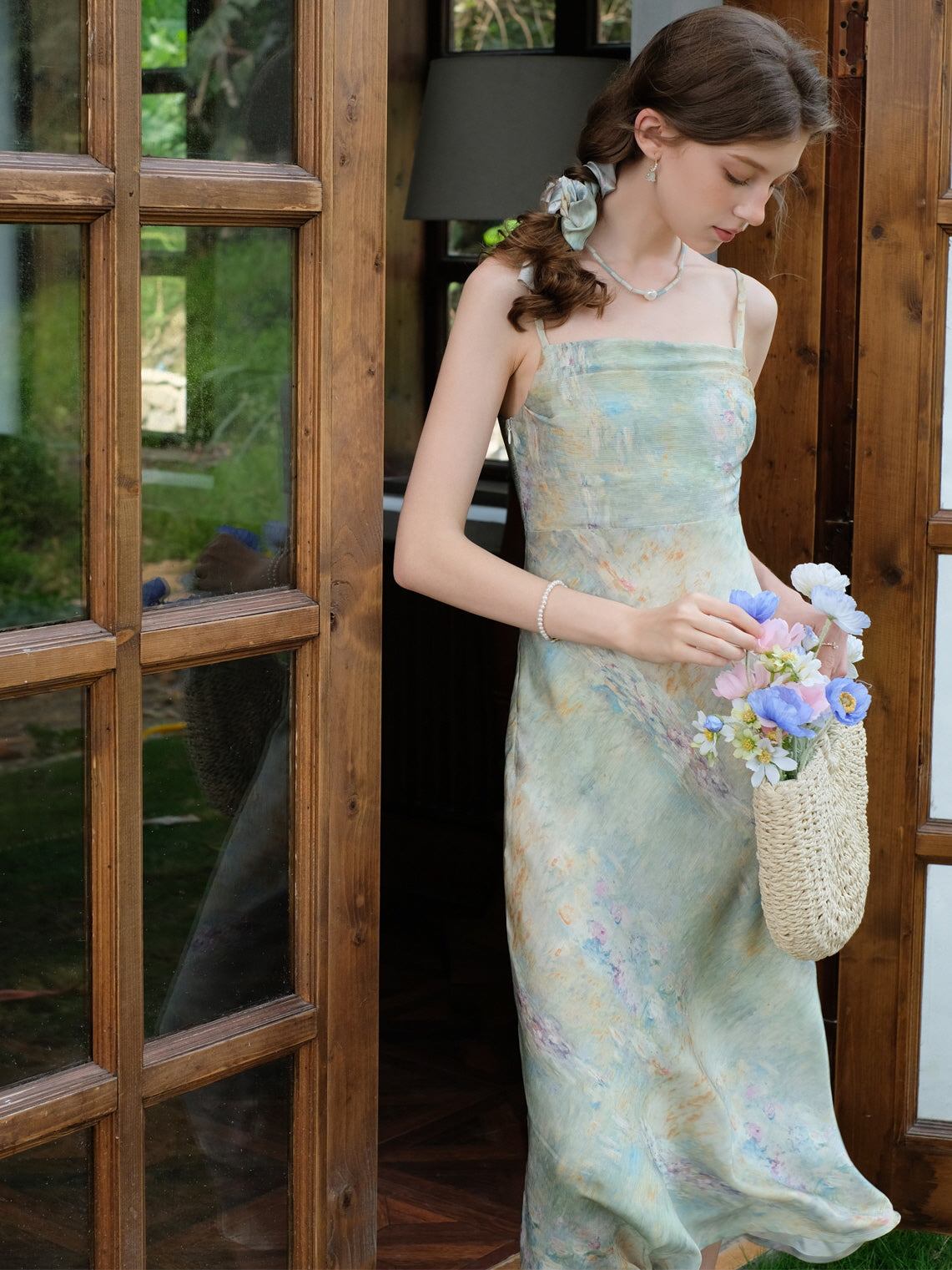 Water Lily Whisper Summer Dress