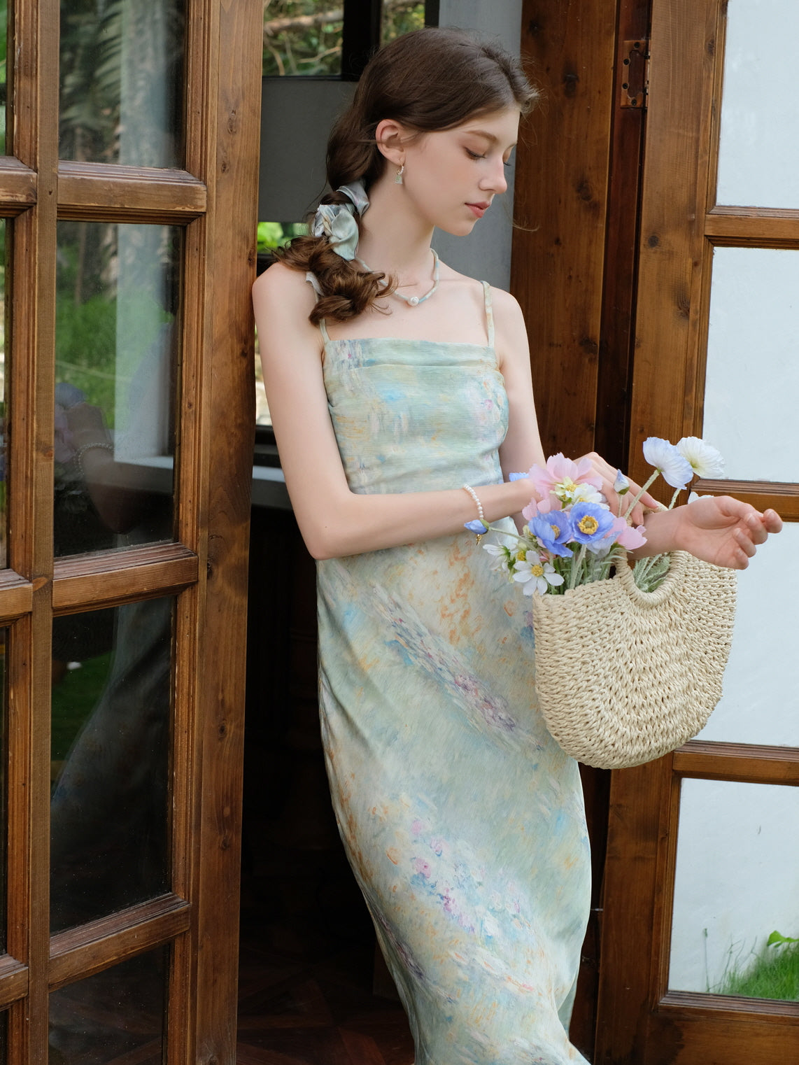 Water Lily Whisper Summer Dress