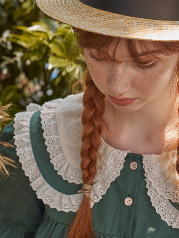 Anne's Green Vintage Roomwear