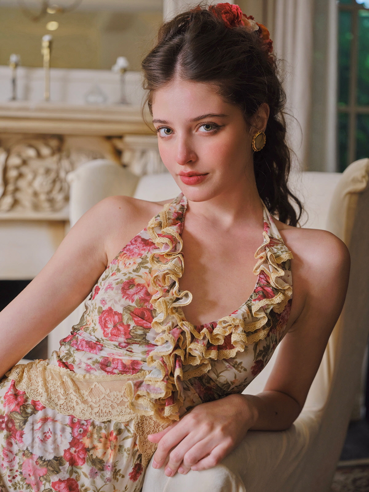 Victoria's Vintage Rose Dress