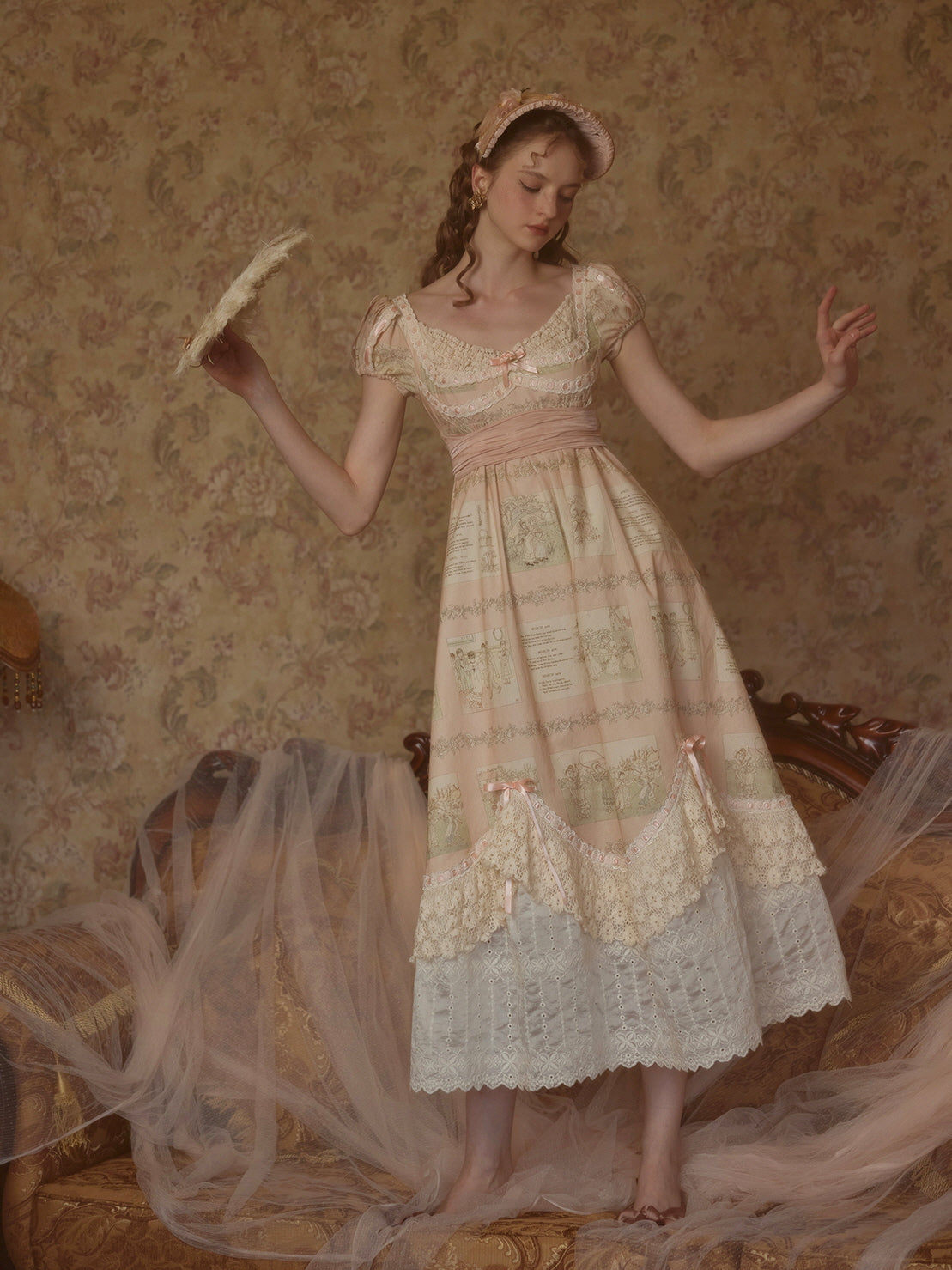 Blush Storybook Lace Dress