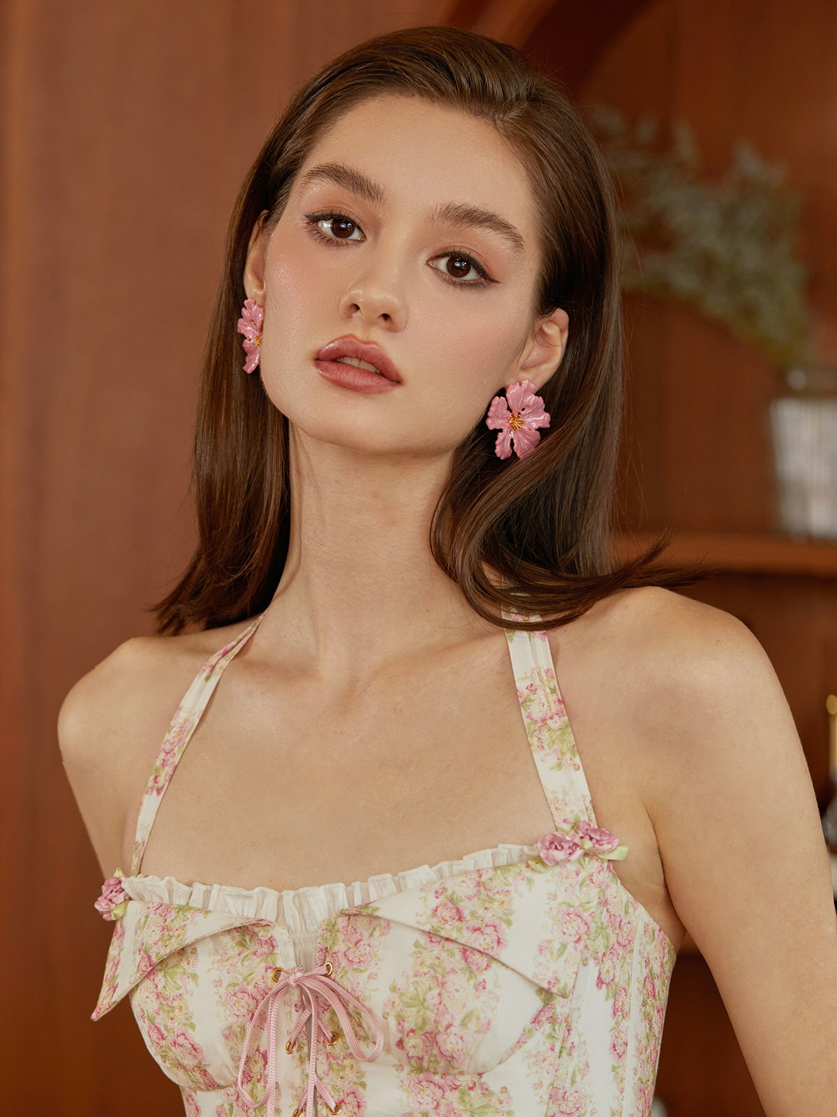 Sophia's Rosy Charm Dress