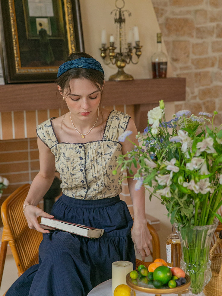 Evelyn's Summer Garden Top