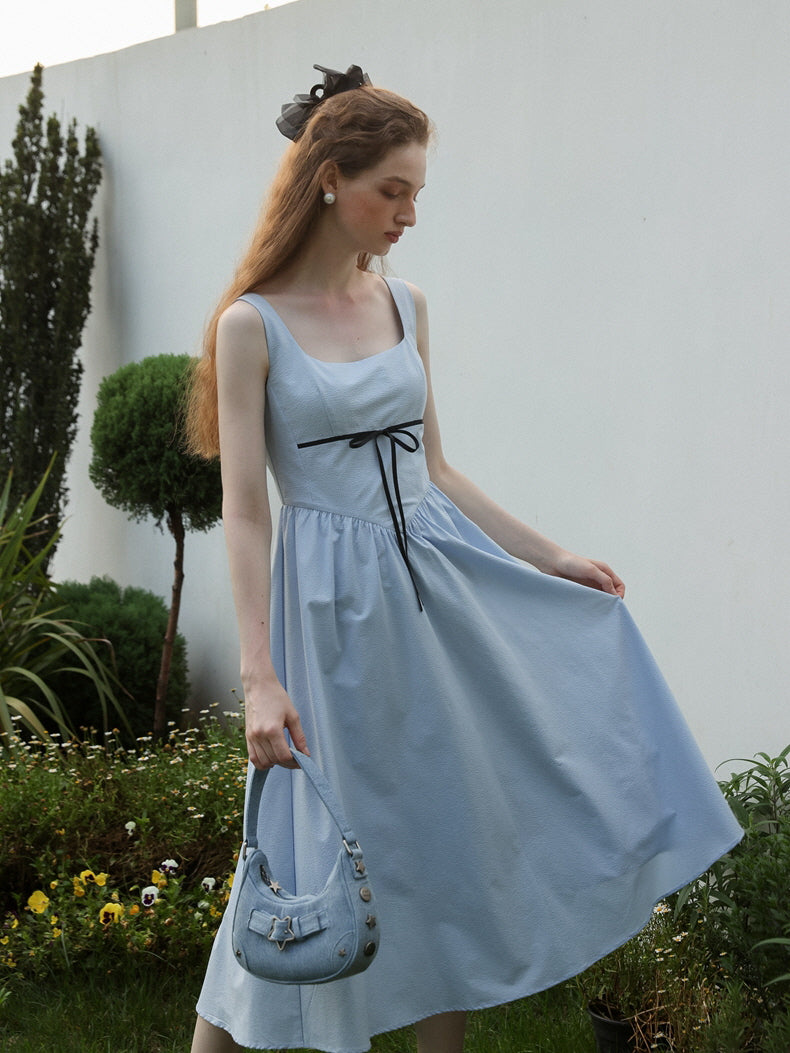 Amelia's Sky Whisper Dress Light Blue / L