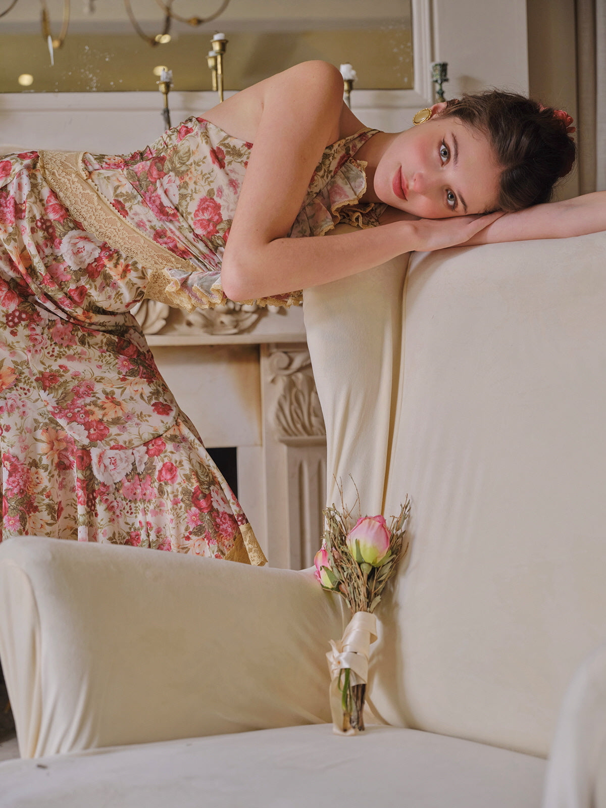 Victoria's Vintage Rose Dress