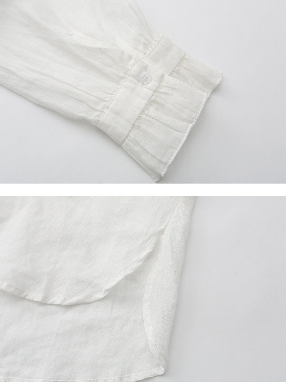 Lucy's Retro Floral Elegance Blouse