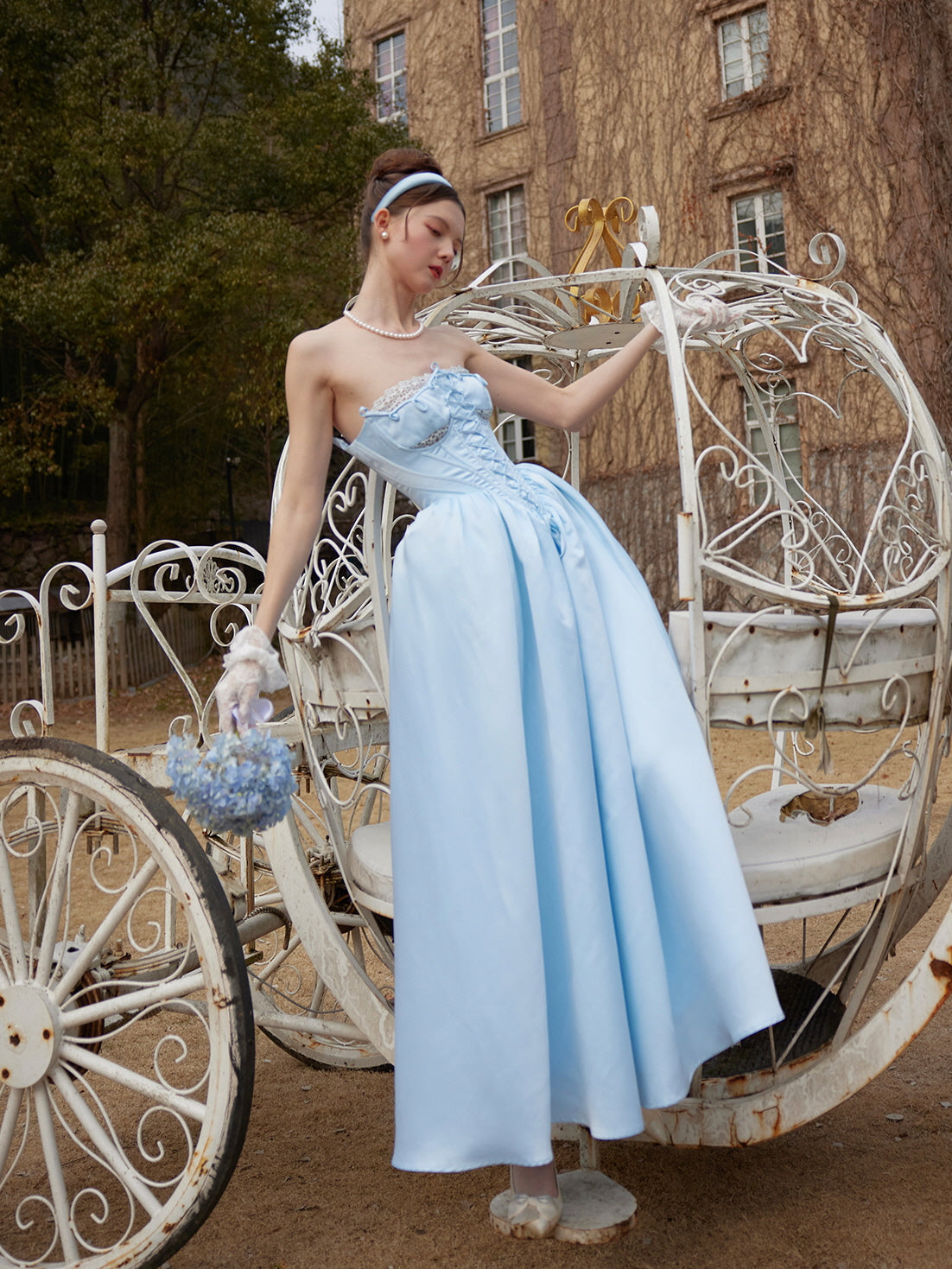 Cinderella Waltz Lace-Up Dress