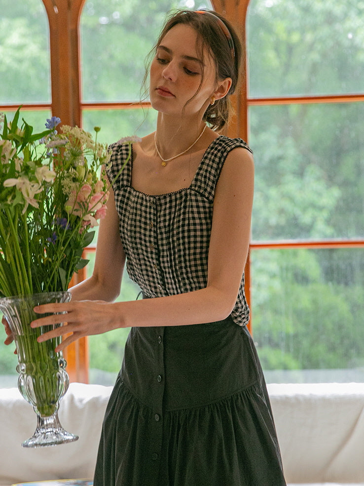 Evelyn's Summer Garden Top