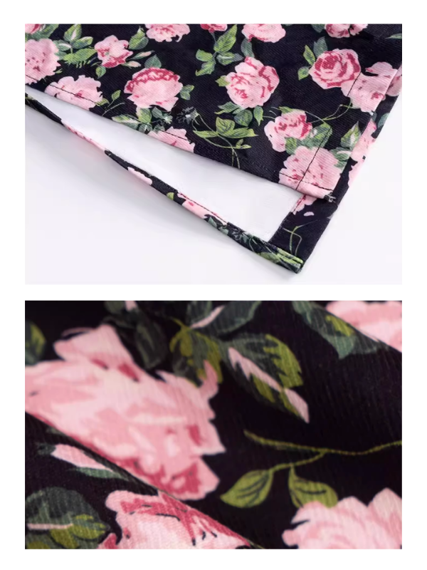 Midnight Rose Garden Skirt