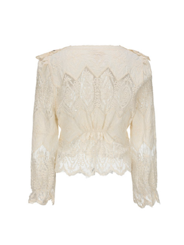 Forest Muse Embroidered Blouse