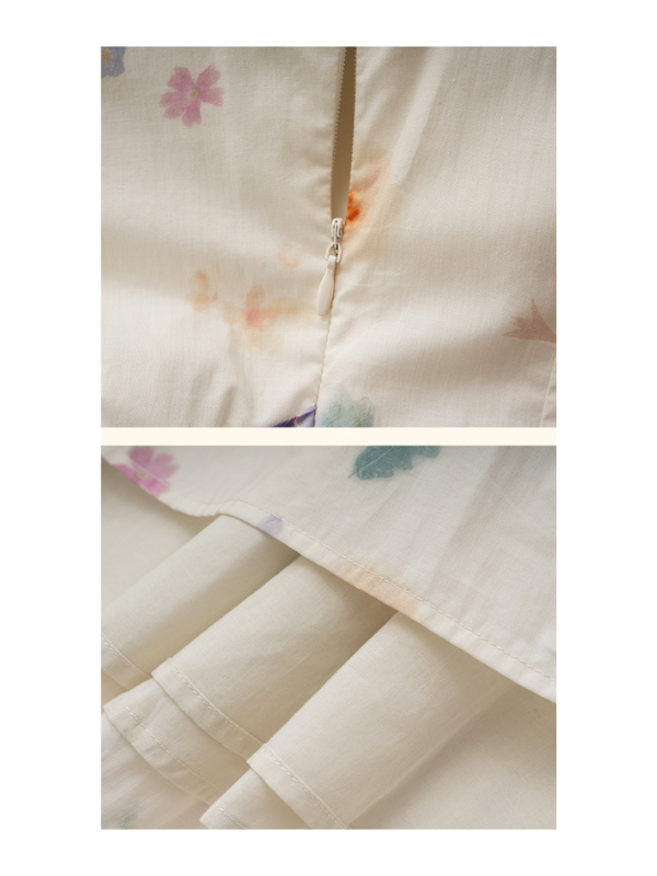 Floral Meadow Cotton Dress