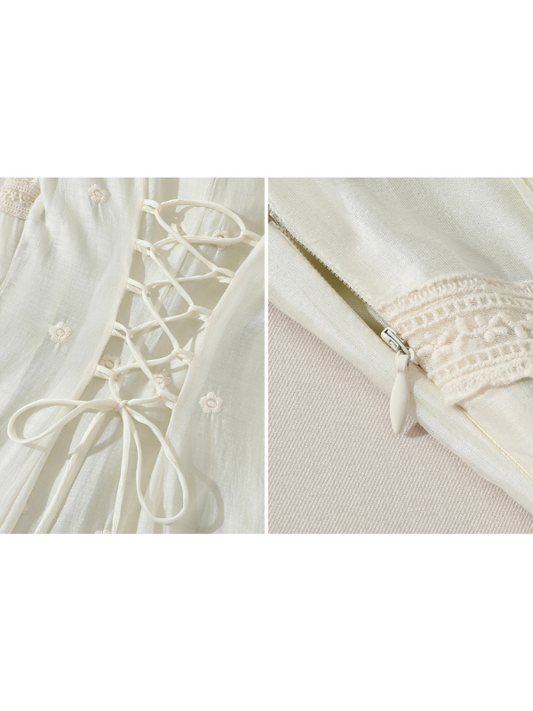 Olivia's Elegant Garden Mint Dress