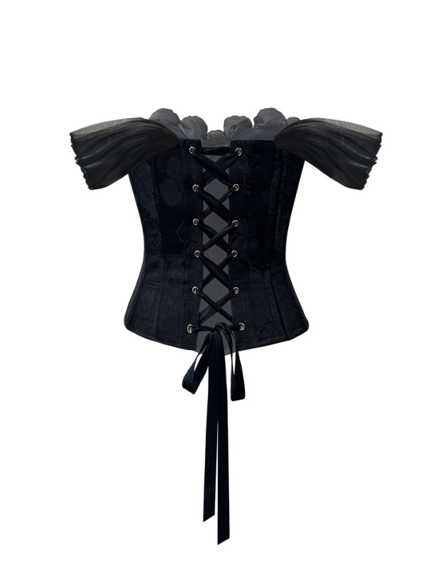Vintage Rose Elegant Corset Top