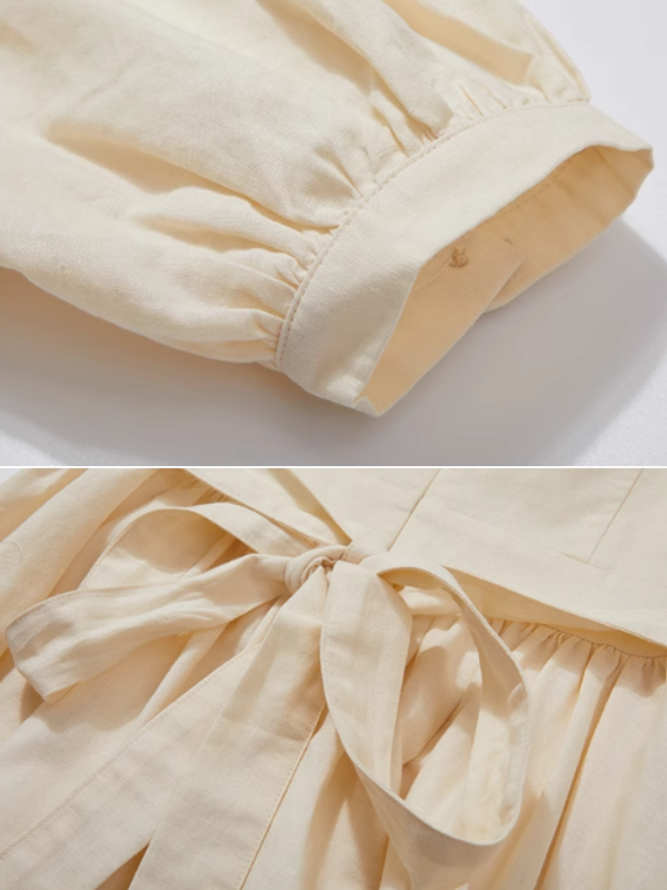 Vintage Elegance Midi Dress