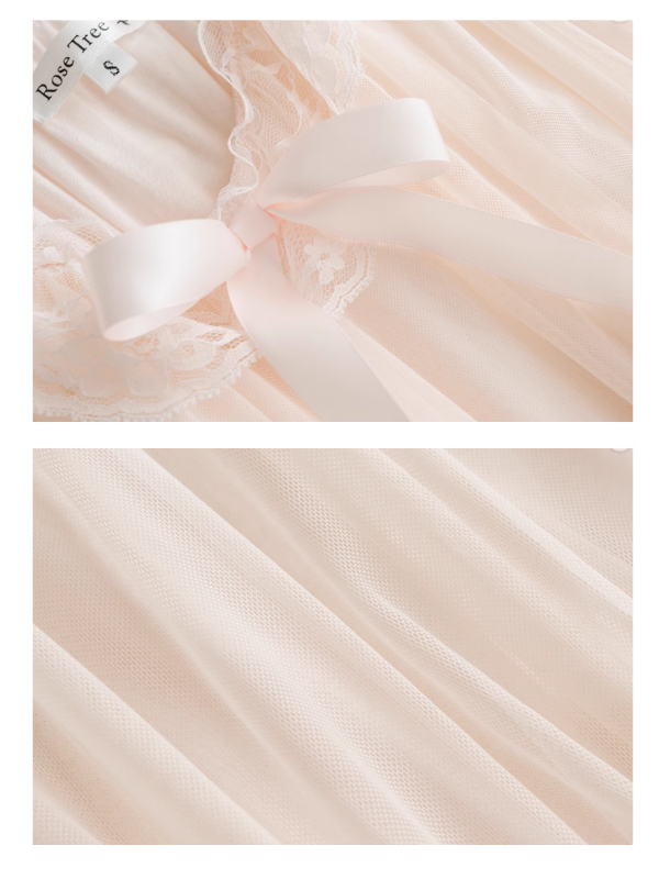 Ethereal Lace Romance Nightgown