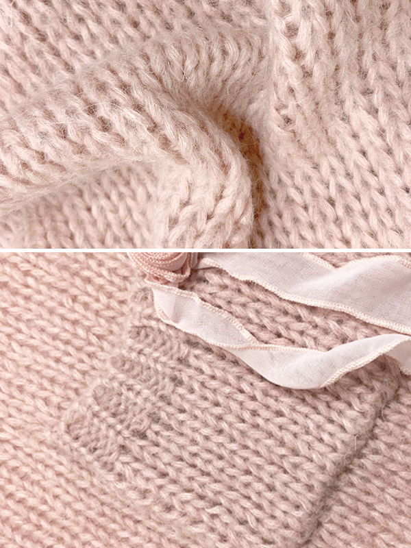 Whimsical Rose Mohair Blend Cardigan