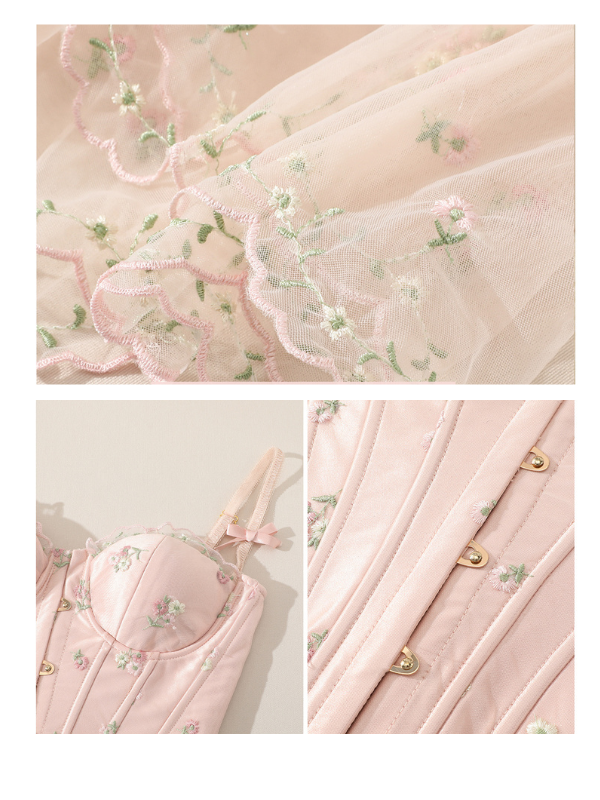 Rosy Enchantment Corset