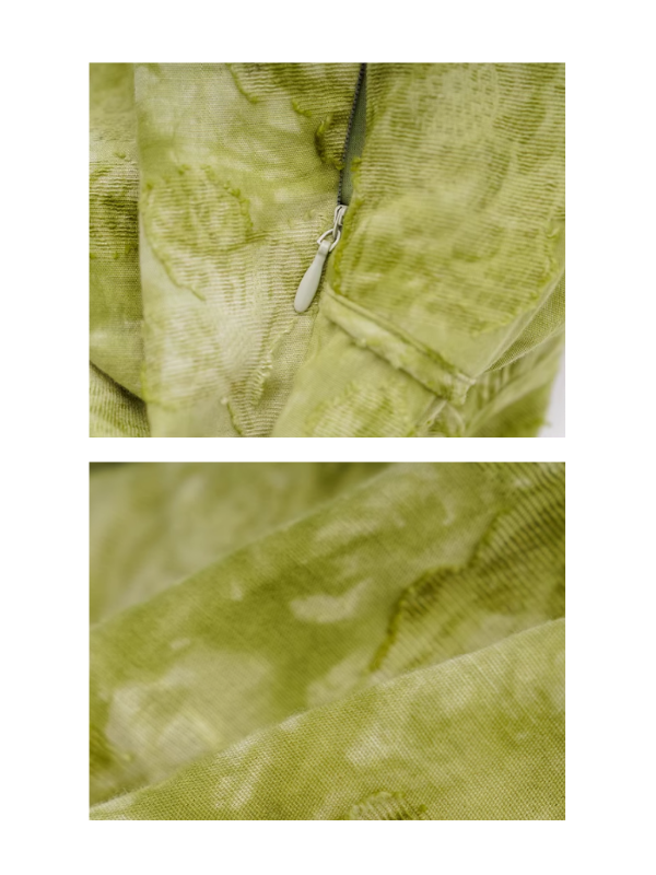 Olive Dream Linen Sundress