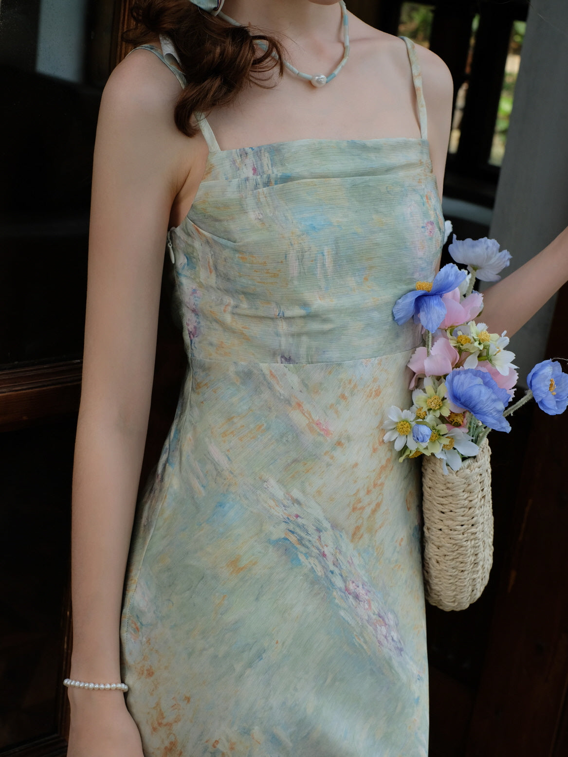 Water Lily Whisper Summer Dress