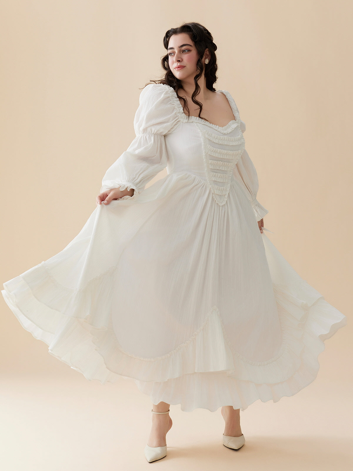 Timeless Romance Cotton Dress
